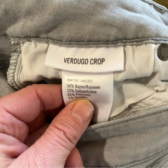 Paige Verdugo Crop gray jeans! - Picture 8 of 8